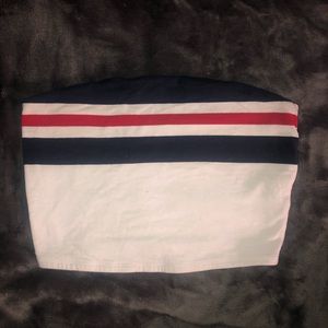 garage cropped tube top